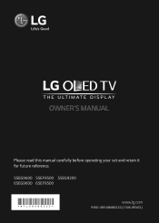 LG 65EF9500 Owners Manual - English