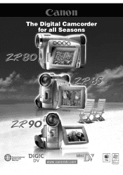 Canon ZR90 ZR80/85/90 Brochure