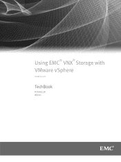 Dell VNX-VSS100 Using VNX Storage with VMWare vSphere