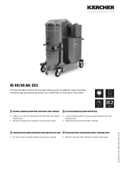 Karcher ID 90/30 Afc Z22 Product information