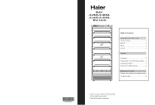 Haier EVFM93ABB User Manual