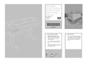 HP Z3100ps HP Designjet Z3100ps GP Photo Printer Series - Assembly Instructions