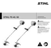 Stihl FS 40 Instruction Manual