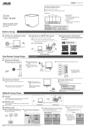 Asus ZenWiFi XD4S 1PK QSG Quick Start Guide