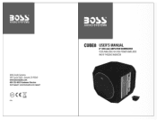 Boss Audio CUBE8 User Manual
