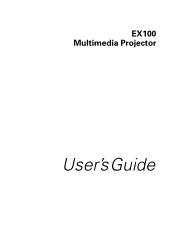 Epson EX100 User's Guide