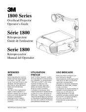 3M 1830 Operating Guide