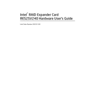 Intel RS2VB080 Hardware User Guide