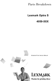 Lexmark 43J2200 Parts List
