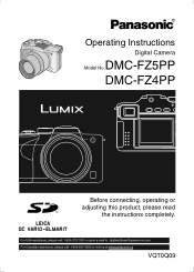 Panasonic DMC-FZ5S Digital Still Camera