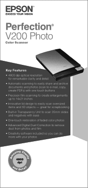 Epson V200 Product Brochure