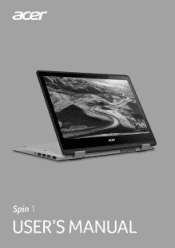 Acer Spin SP113-31 User Manual W10