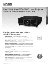 Epson Pro L1505UH Product Specifications