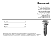 Panasonic ES-LA63-S ES-LA63-S Owner's Manual (English, Spanish, French)