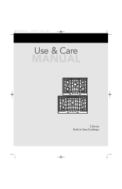 Viking RVGC33015BSS Use and Care Manual