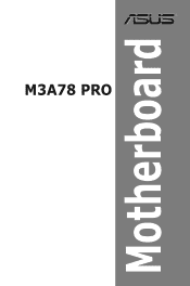 Asus M3A78 PRO User Manual