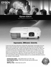 Epson EX31 Product Brochure
