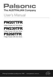 Palsonic pw239tfr Instruction Manual