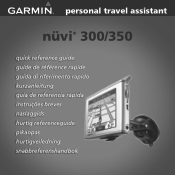 Garmin Nuvi 350 ML_Quick Reference Guide (multilingual)