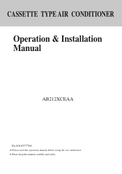 Haier AB212XCEAA User Manual
