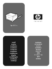 HP C8519A HP C8531a 2000 Sheet Input Tray - Install Guide