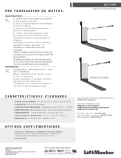 LiftMaster MTS MTF Product Guide French
