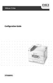 Oki C9600hnColorSignage OkiLAN 510w Configuration Guide