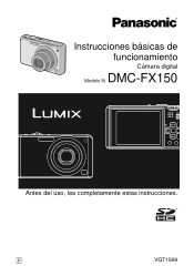 Panasonic DMC FX150K Digital Still Camera - Spanish
