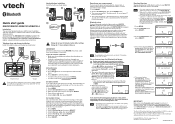 Vtech DS6752-4 Quick Start Guide