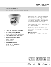 Hikvision DS-2CD2343G0-I Data Sheet