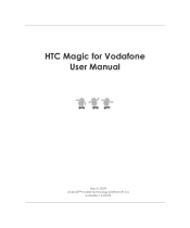 HTC Magic Vodafone User Manual