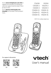 Vtech VG104 User Manual