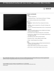 Bosch NITP060UC Product Spec Sheet