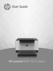 HP LaserJet M207-M212 User Guide