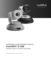 Vaddio ClearSHOT Conference Bundle - White Camera ClearSHOT 10 USB Configuration and Administration Guide
