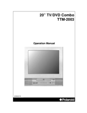 Polaroid TTM2003 Operation Manual