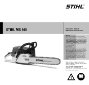 Stihl MS 440 Product Instruction Manual