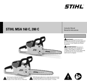 Stihl MSA 200 C-BQ Instruction Manual