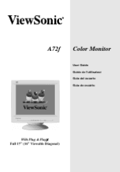 ViewSonic A72f User Manual