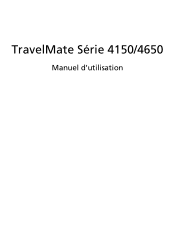 Acer TravelMate 4650 TravelMate 4150 / 4650 User's Guide FR