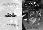 Pyle PLMCA40 User Manual