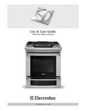 Electrolux EW30DS75KS Complete Owner's Guide (English)