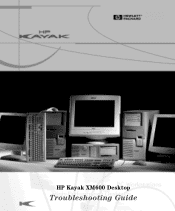 HP XM600 hp kayak xm600 series 2, troubleshooting guide for desktop models