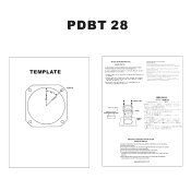 Pyle PDBT28 PDBT28 Manual 1