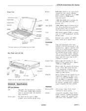 Epson ActionNote 866C Product Information Guide