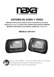 Naxa NCV-813 NCV-813 Spanish Manual