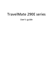 Acer TravelMate 290E User Guide
