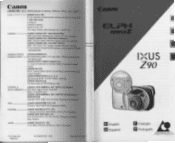 Canon ELPH 490Z User Guide