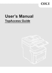 Oki MC780f MC770/780 User Guide - Top Access