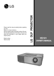 LG HS101 Owner's Manual